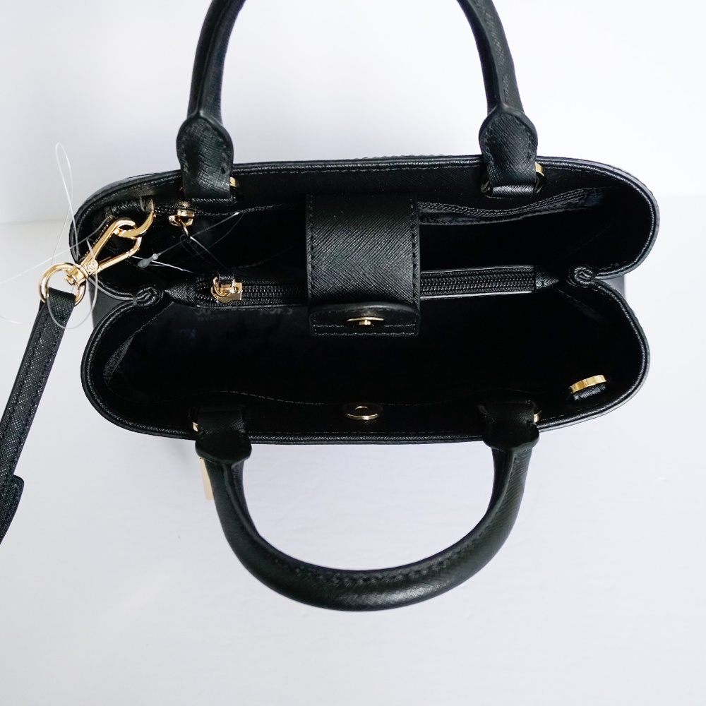 Michael Kors Hailee XS Satchel Leather Bag Black - Picture 6 of 8